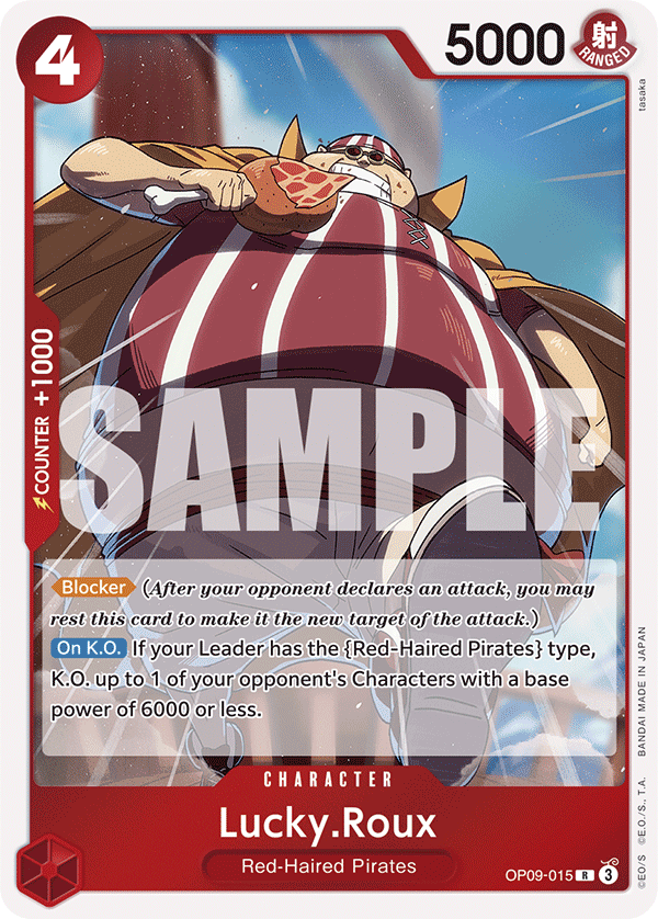 Lucky Roux (Character) (OP09-015) (R)