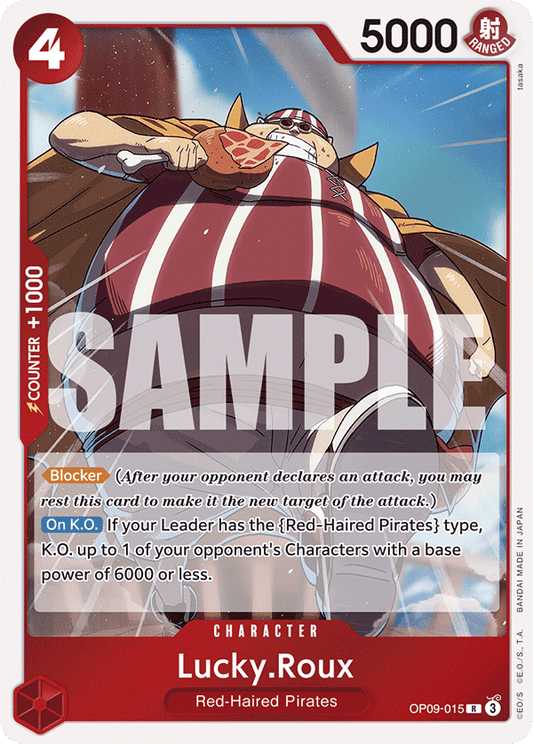 Lucky Roux (Character) (OP09-015) (R)