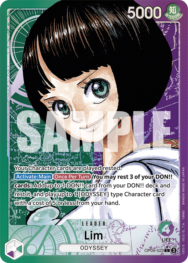 Lim (Leader) (OP09-022) (Alternate Art)