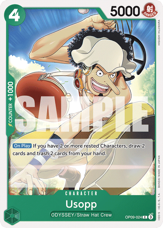 Usopp (Character) (OP09-024) (C)