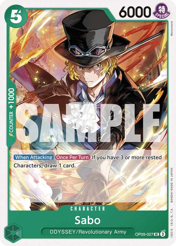Sabo (Character) (OP09-027) (UC)