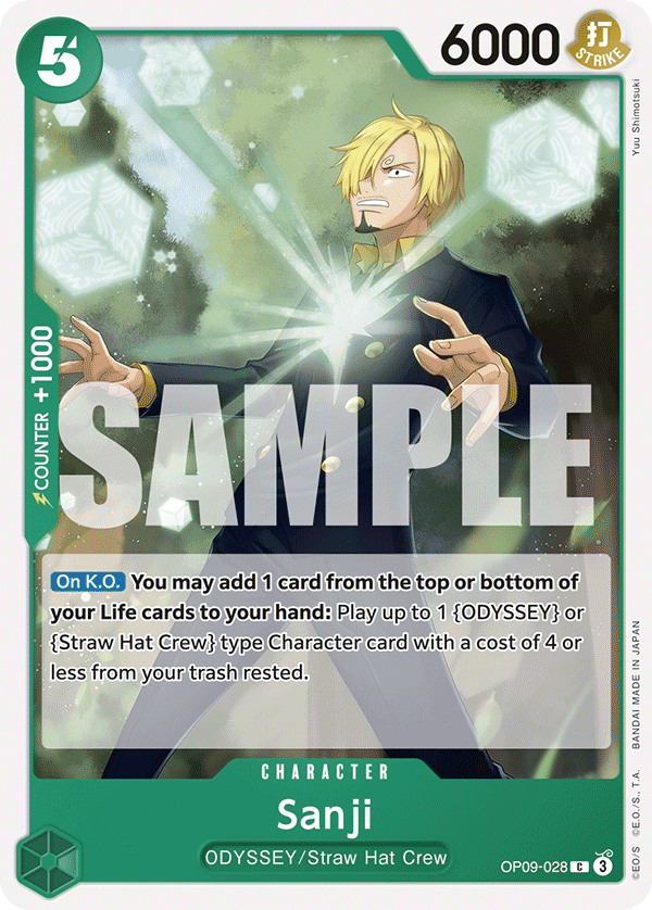 Sanji (Character) (OP09-028) (C)