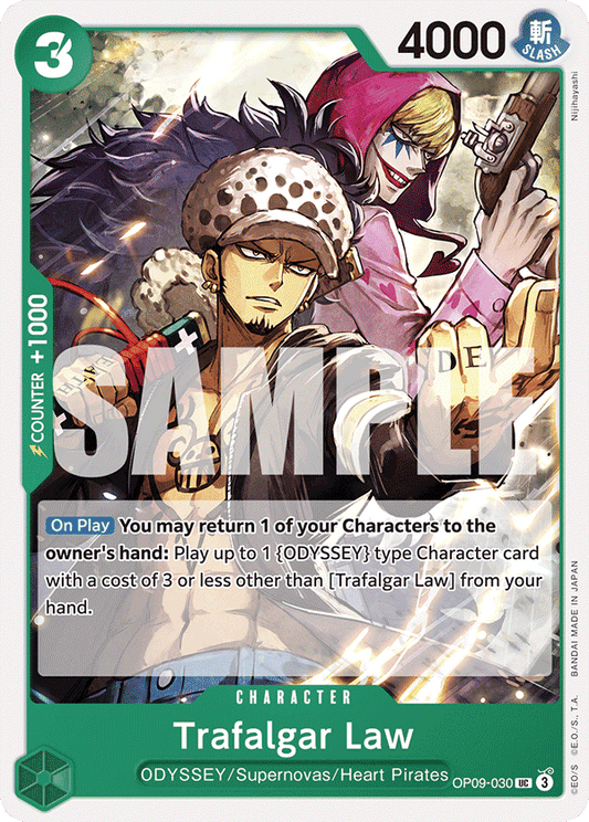 Trafalgar Law (Character) (OP09-030) (UC)