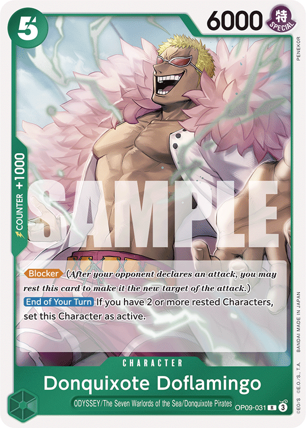 Donquixote Doflamingo (Character) (OP09-031) (R)