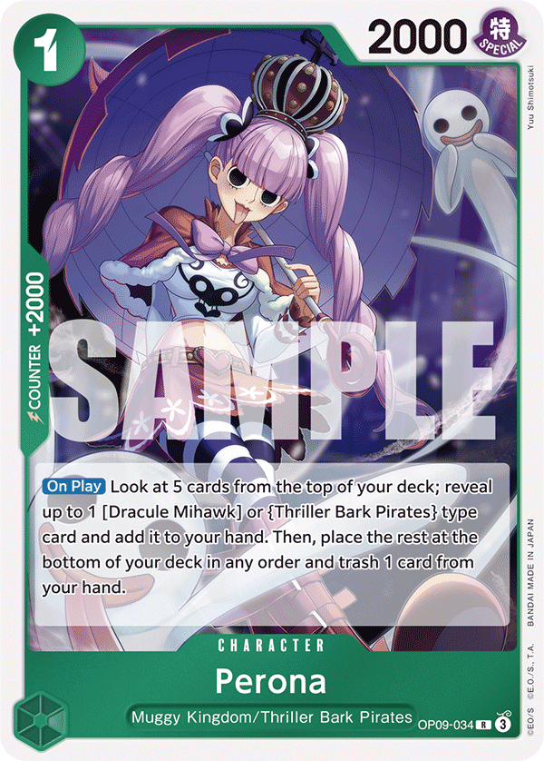 Perona (Character) (OP09-034) (R)
