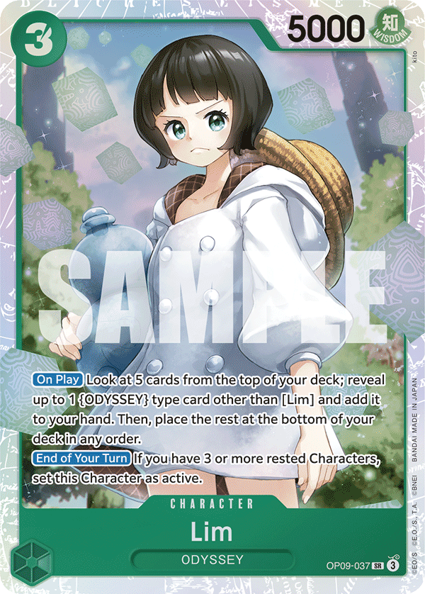 Lim (Character) (OP09-037) (SR)