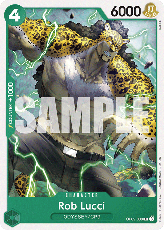 Rob Lucci (Character) (OP09-038) (C)