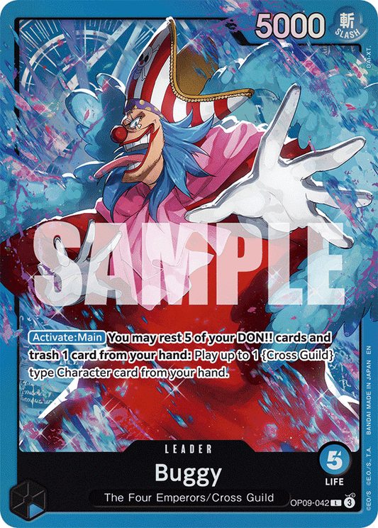 Buggy (Leader) (OP09-042) (ST25 Reprint) (L)