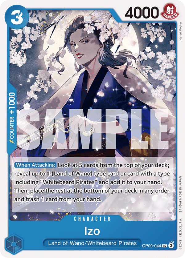 Izo (Character) (OP09-044) (UC)