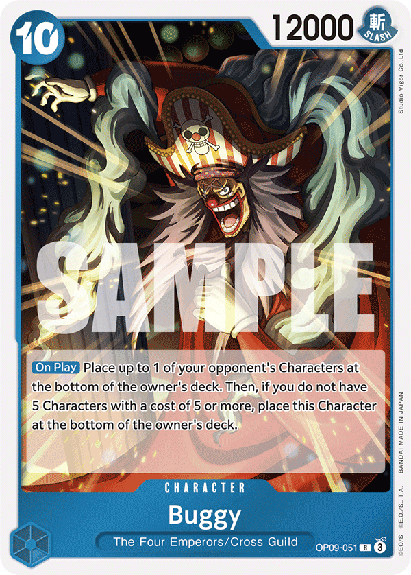 Buggy (Character) (OP09-051) (R)