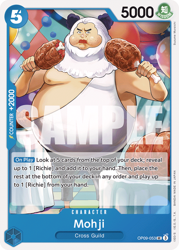 Mohji (Character) (OP09-053) (UC)