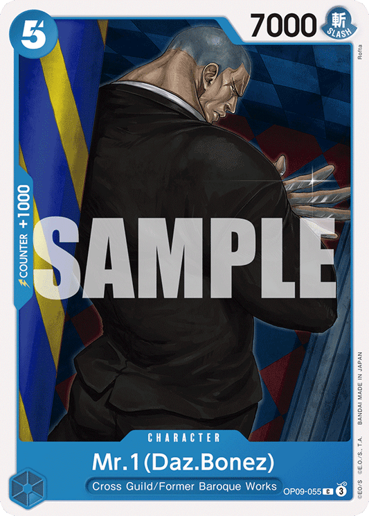 Mr 1 (Daz Bonez) (Character) (OP09-055) (C)
