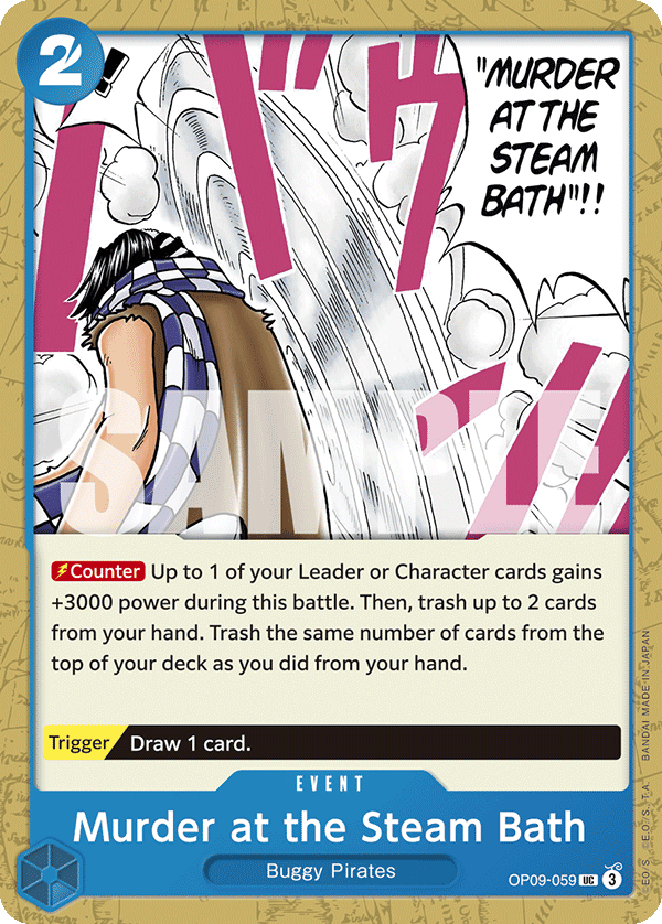 Murder at the Steam Bath (Event) (OP09-059) (UC)
