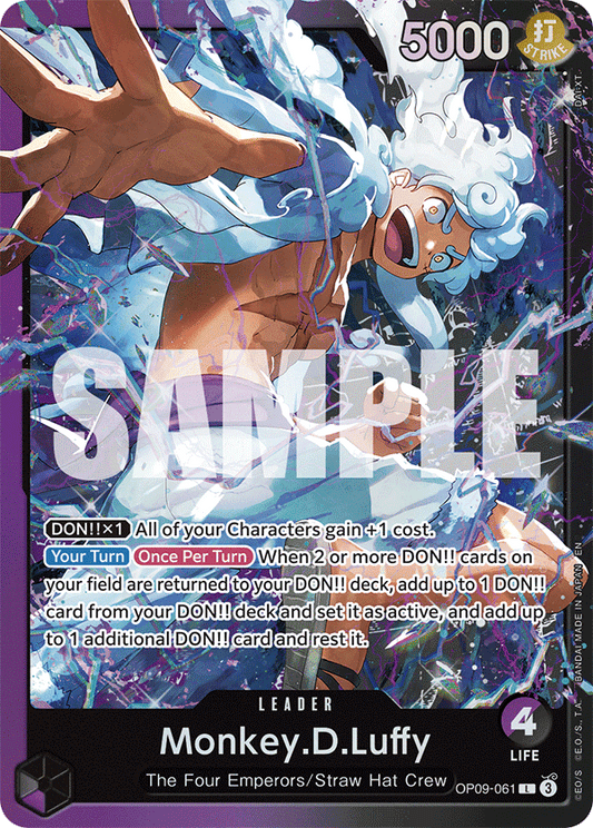 Monkey D Luffy (Leader) (OP09-061) (ST26 Reprint) (L)
