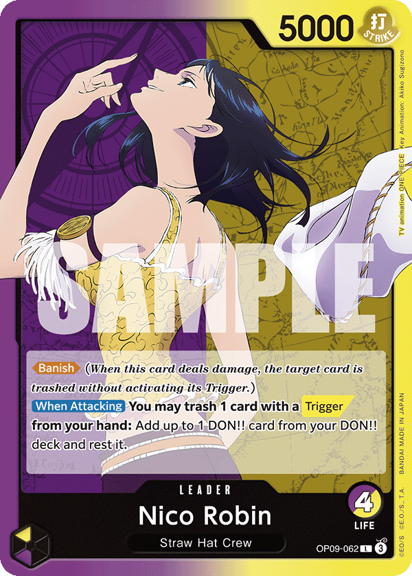 Nico Robin (Leader) (OP09-062) (L)