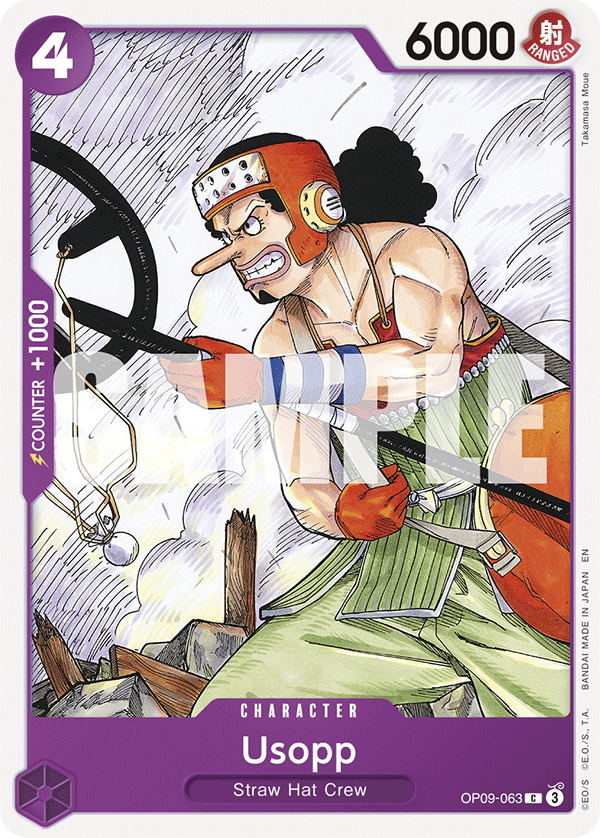 Usopp (Character) (OP09-063) (ST26 Reprint) (C)