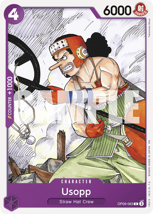 Usopp (Character) (OP09-063) (ST26 Reprint) (C)