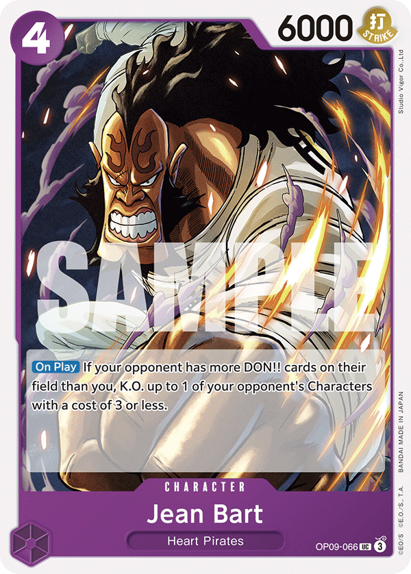 Jean Bart (Character) (OP09-066) (UC)