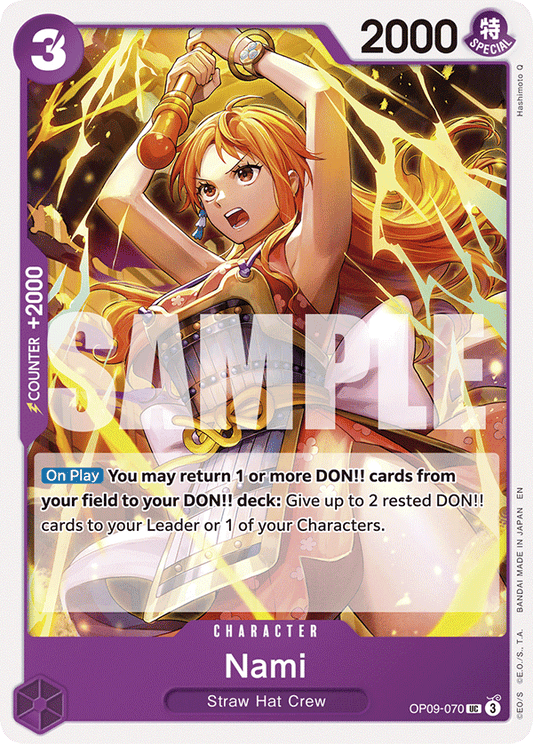 Nami (Character) (OP09-070) (ST26 Reprint) (C)