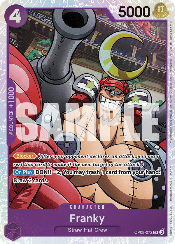 Franky (Character) (OP09-072) (SR)