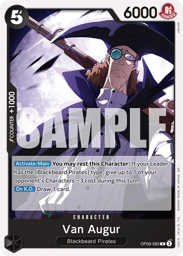Van Augur (Character) (OP09-083) (ST27 Reprint) (R)