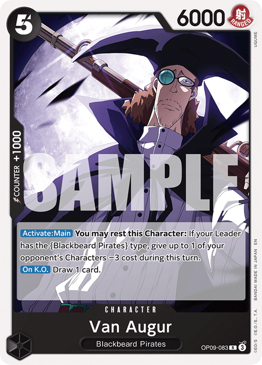 Van Augur (Character) (OP09-083) (ST27 Reprint) (R)