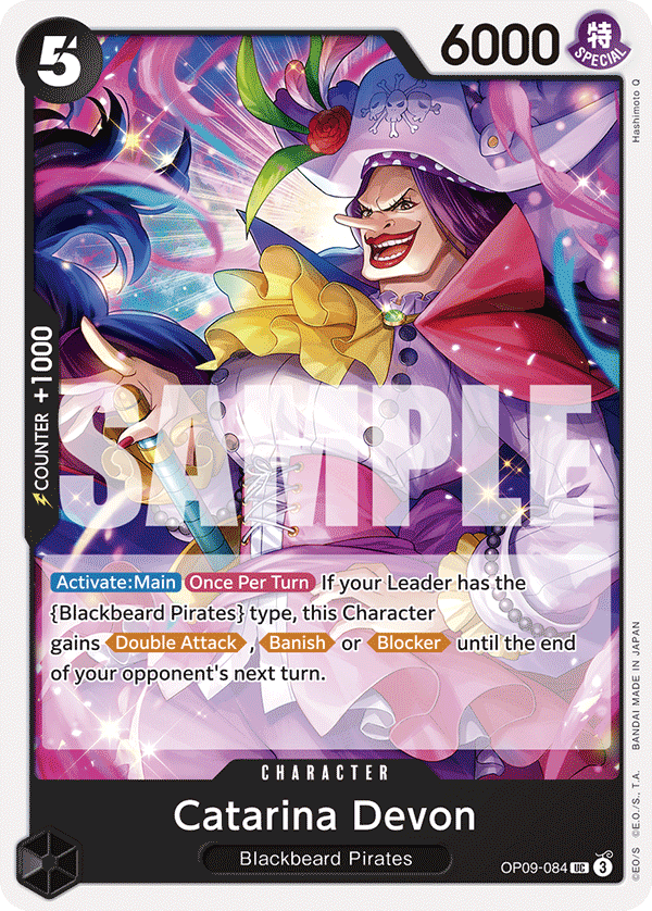 Catarina Devon (Character) (OP09-084) (UC)