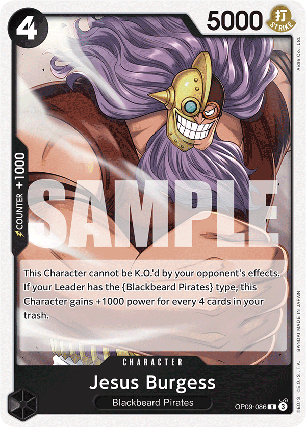 Jesus Burgess (Character) (OP09-086) (R)