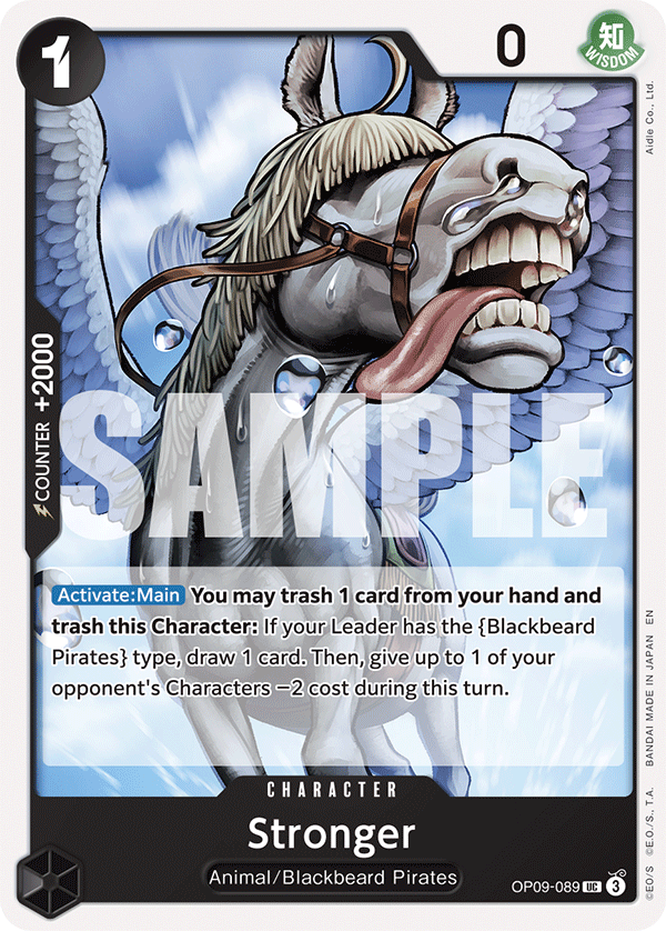 Stronger (Character) (OP09-089) (ST27 Reprint) (UC)