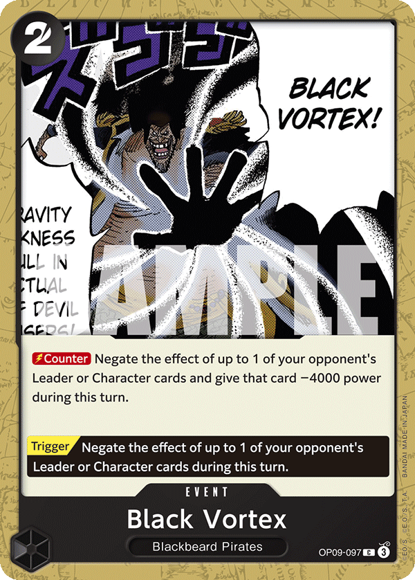Black Vortex (Event) (OP09-097) (C)