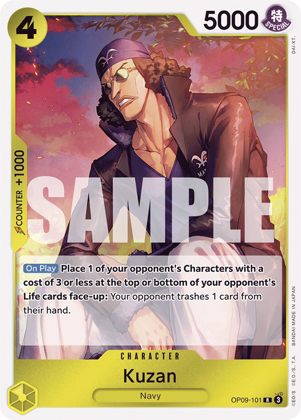 Kuzan (Character) (OP09-101) (R)