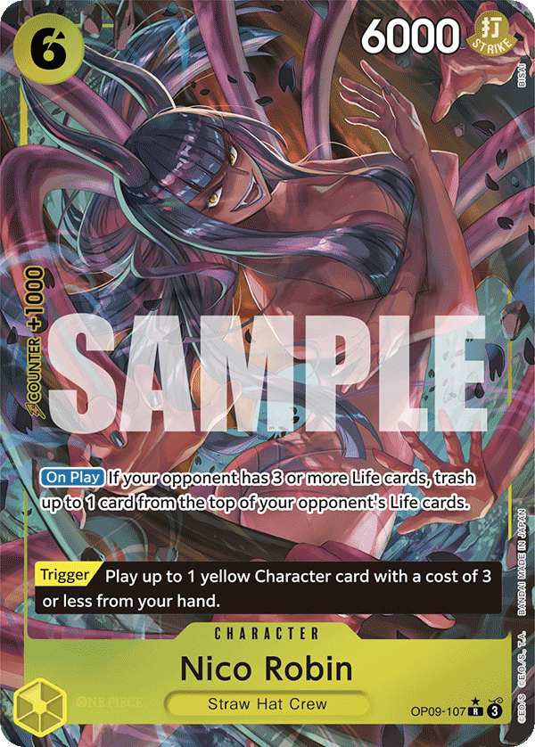 Nico Robin (Character) (OP09-107) (Alternate Art)