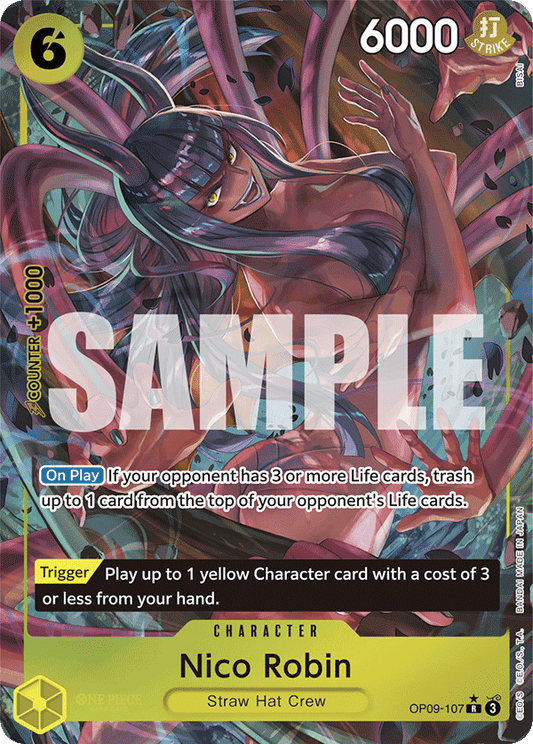 Nico Robin (Character) (OP09-107) (Alternate Art)