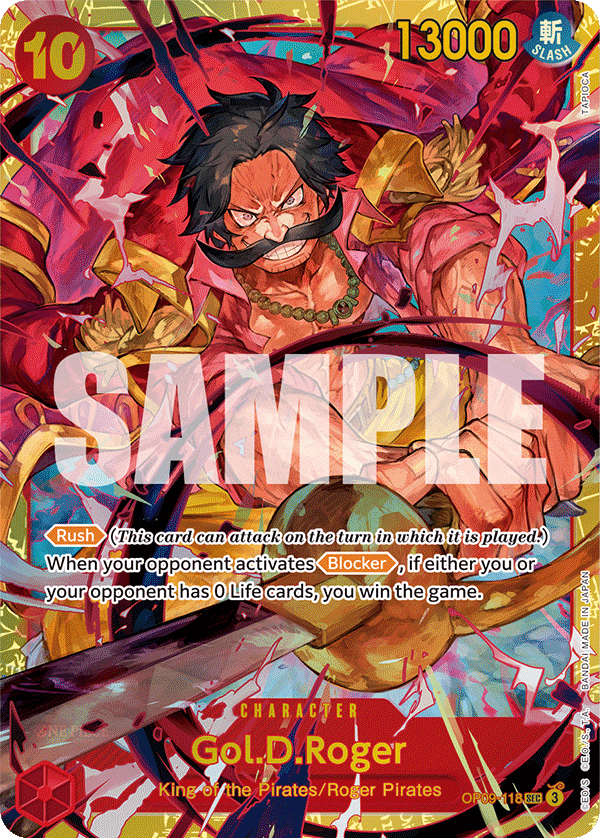 Gol D Roger (Character) (OP09-118) (SEC)