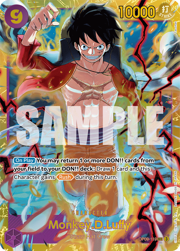 Monkey D Luffy (Character) (OP09-119) (SEC)