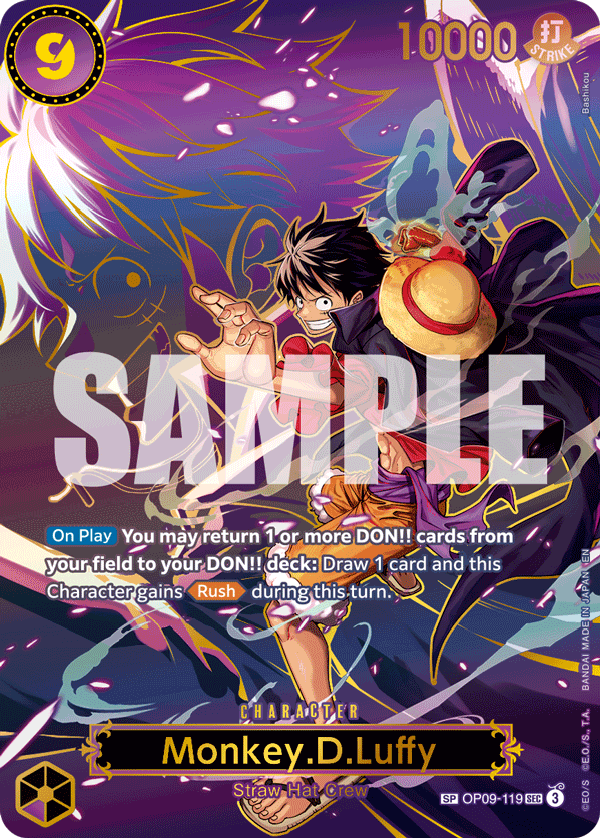 Monkey D Luffy (Character) (OP09-119) (OP13) (SP)