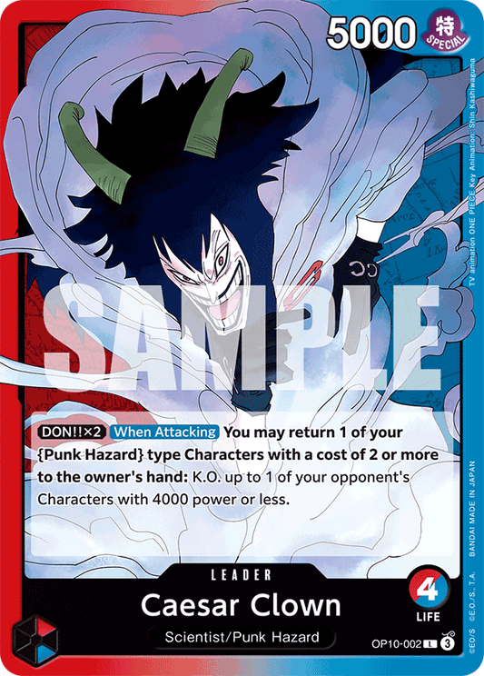 Caesar Clown (Leader) (OP10-002) (L)