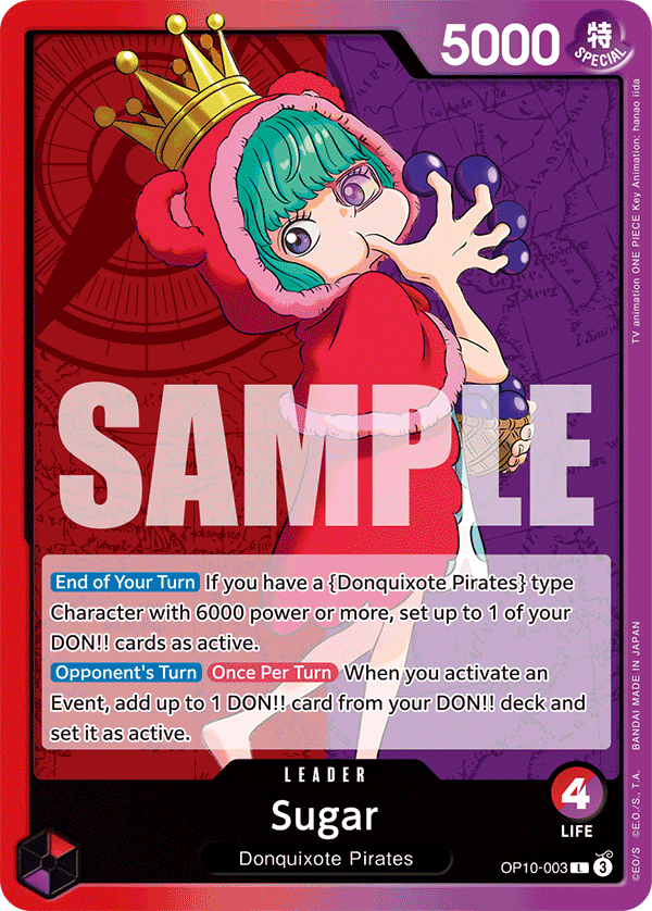 Sugar (Leader) (OP10-003) (L)