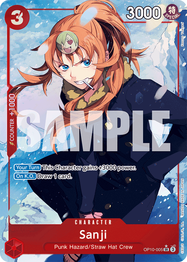 Sanji (Character) (OP10-005) (SR) (Alternate Art)