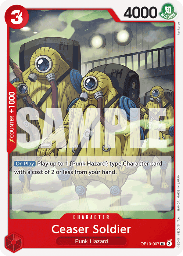 Ceaser Soldier (Character) (OP10-007) (R)