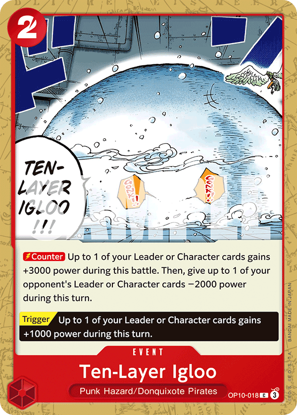 Ten-Layer Igloo (Event) (OP10-018) (C)