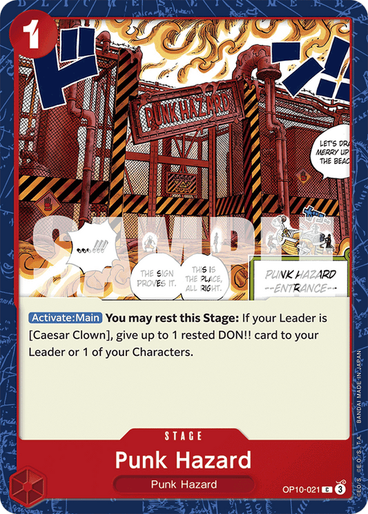 Punk Hazard (Stage) (OP10-021) (C)