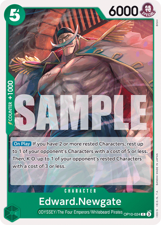 Edward Newgate (Character) (OP10-024) (C)