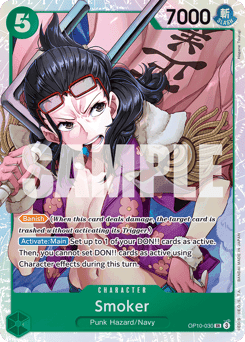 Smoker (Zoro Deck) (Character) (OP10-030) (SR) (Learn To Play Reprint)