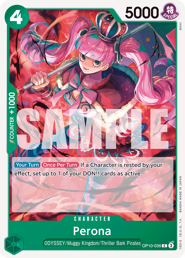 Perona (Character) (OP10-036) (C)
