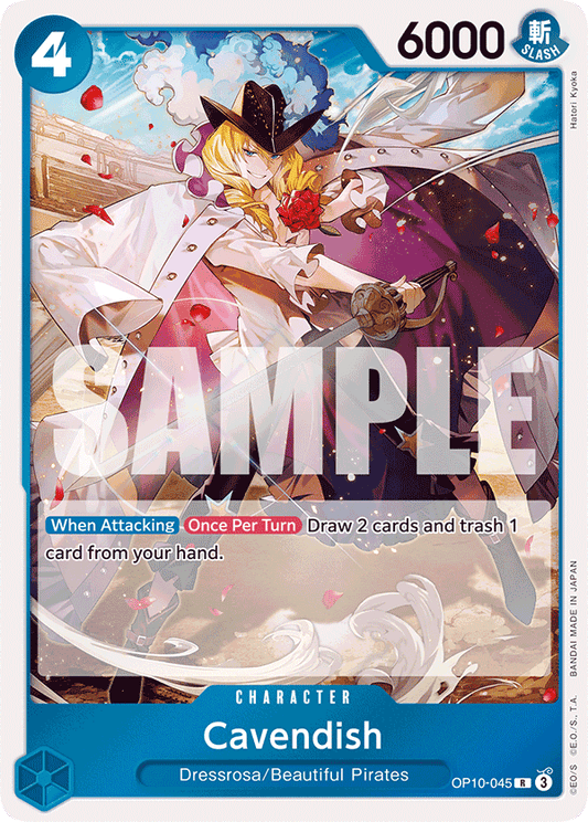 Cavendish (Character) (OP10-045) (R)