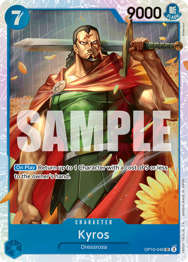 Kyros (Character) (OP10-046) (SR)