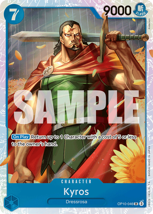 Kyros (Character) (OP10-046) (SR)