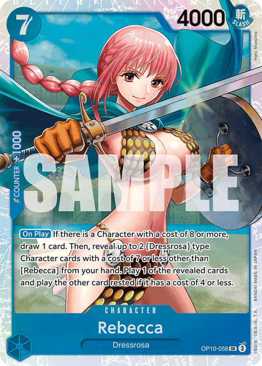 Rebecca (Character) (OP10-058) (SR)