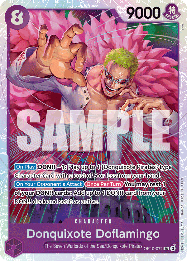 Donquixote Doflamingo (Character) (OP10-071) (SR)
